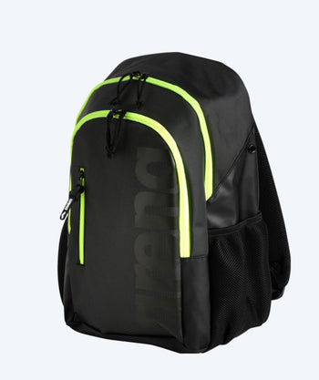 Arena swim bag - Spiky ||| 30L - Black/yellow