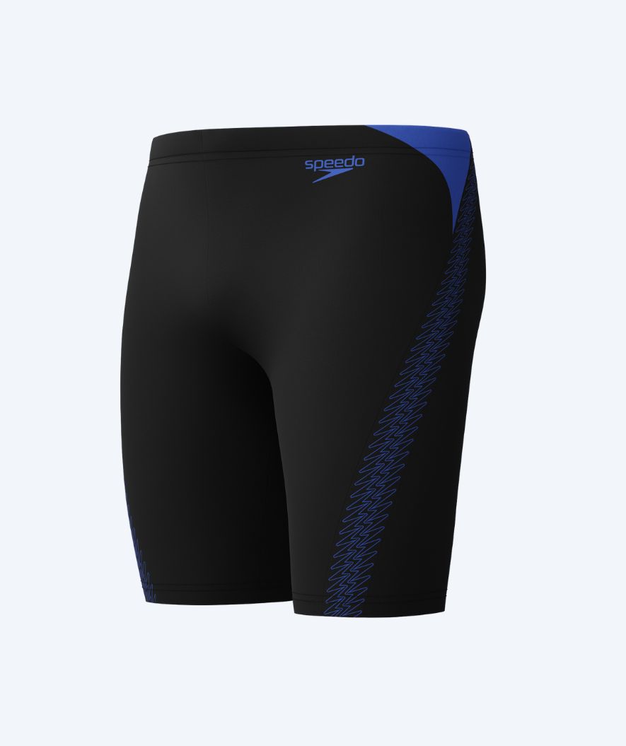 Speedo jammer for men - Hyperboom Splice - Black/dark blue