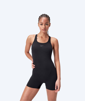 Speedo swimsuit with skirt for women - Endurance+ - Black