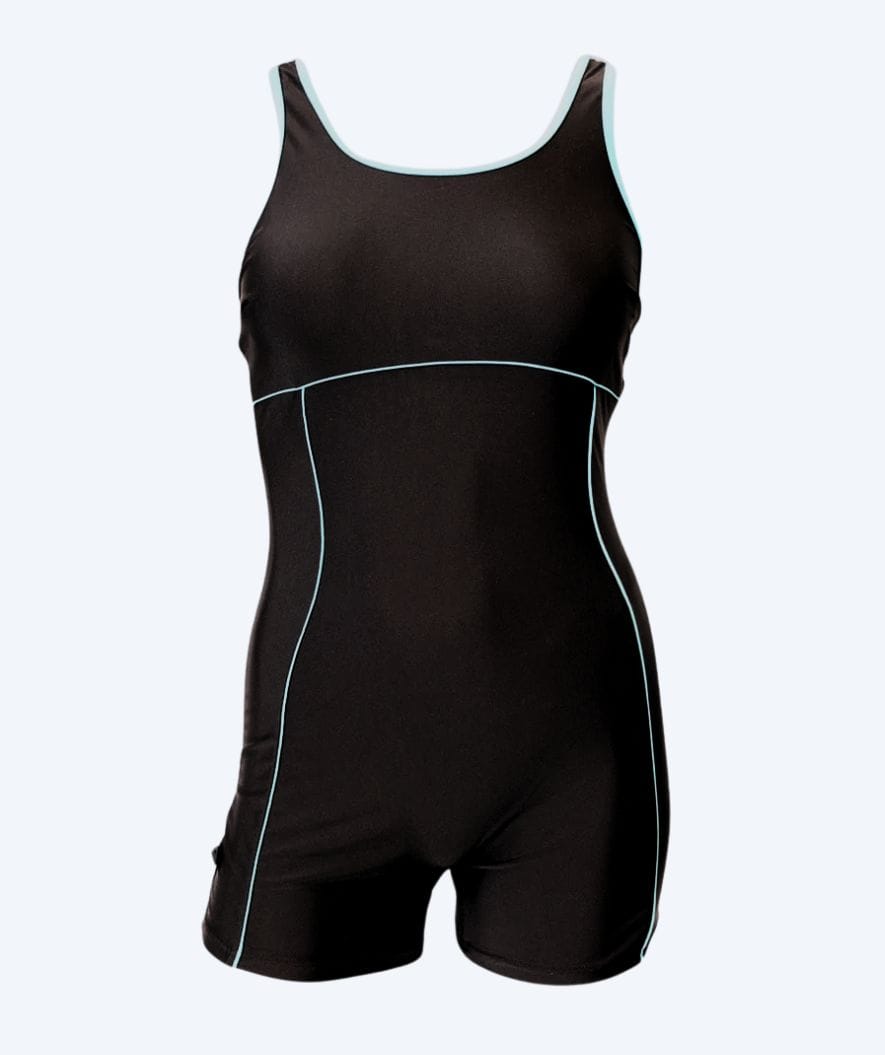 Mirou swimsuit with legs for women - 244S - Lightblue/black