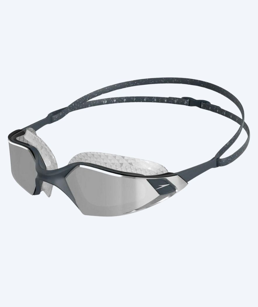 Speedo open water swim goggles - AquaPulse Pro - Grey/clear (Mirror lens)