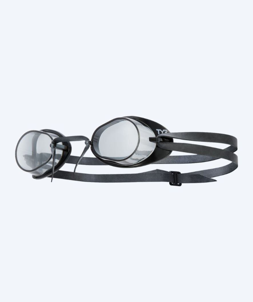 TYR swimming goggles - Socket Rockets 2.0 - Black (Smoke lens)