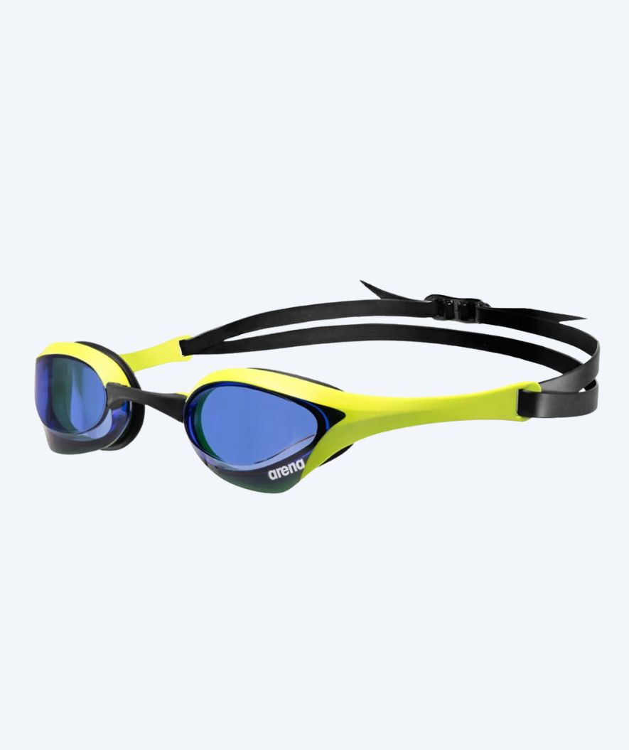 Arena swimming goggles - Cobra Ultra SWIPE - Light green/blue