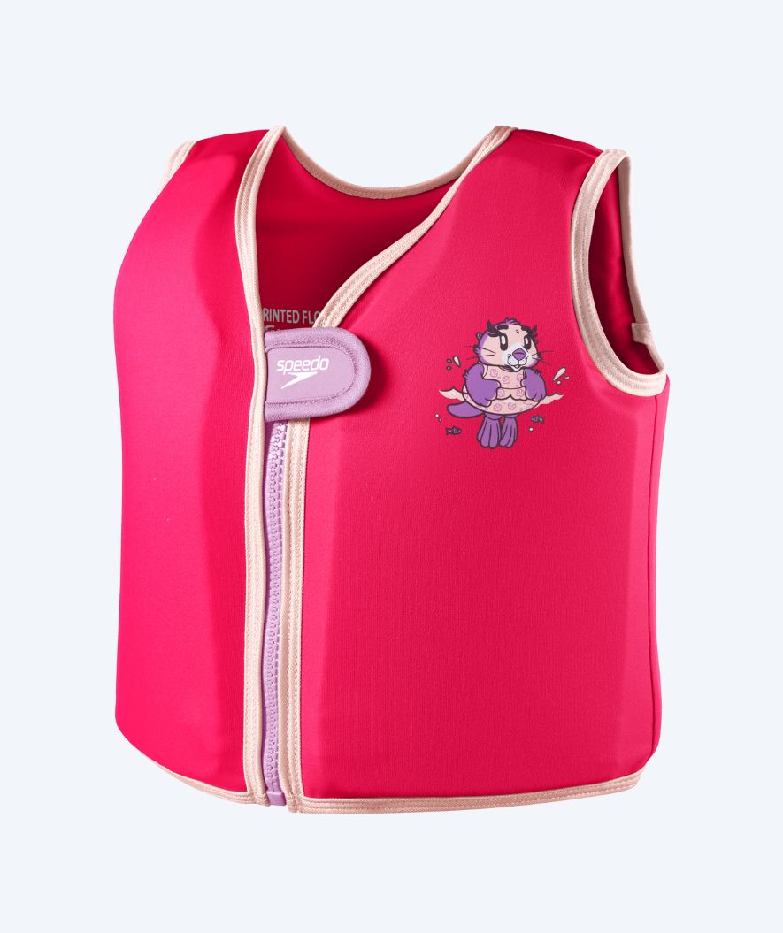 Speedo swim vest for kids - Character Printed - Pink/beige
