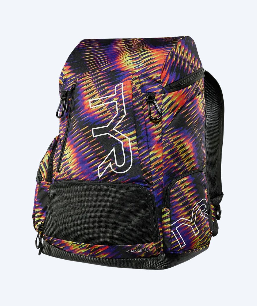 TYR swim bag - Alliance Evolved 45L - Purple/multi