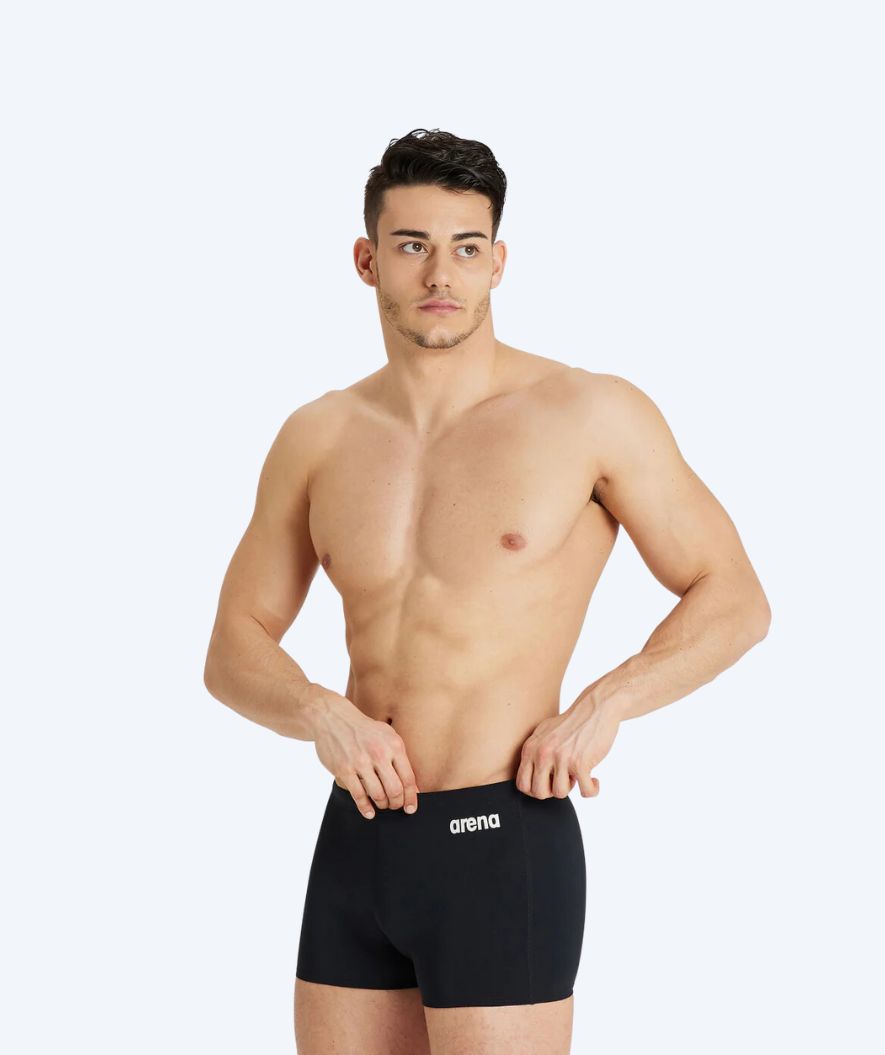Arena aquashorts for men - Team Solid - Black