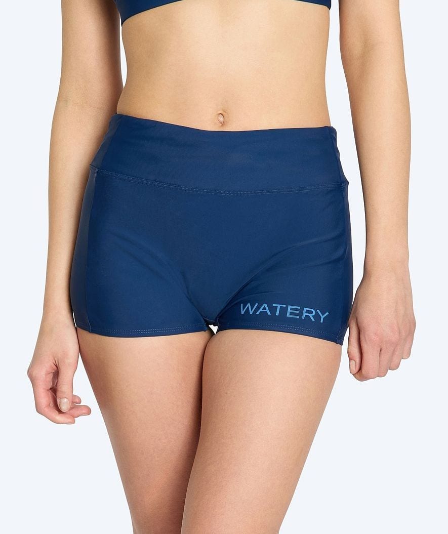 Watery bikini bottom for women - Remington - Dark blue