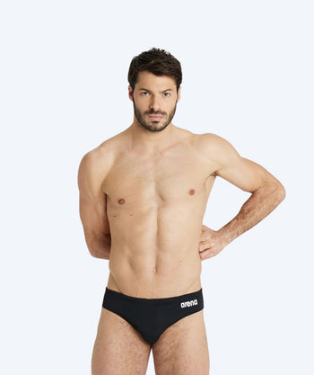 Arena briefs for men - Team Solid - Black