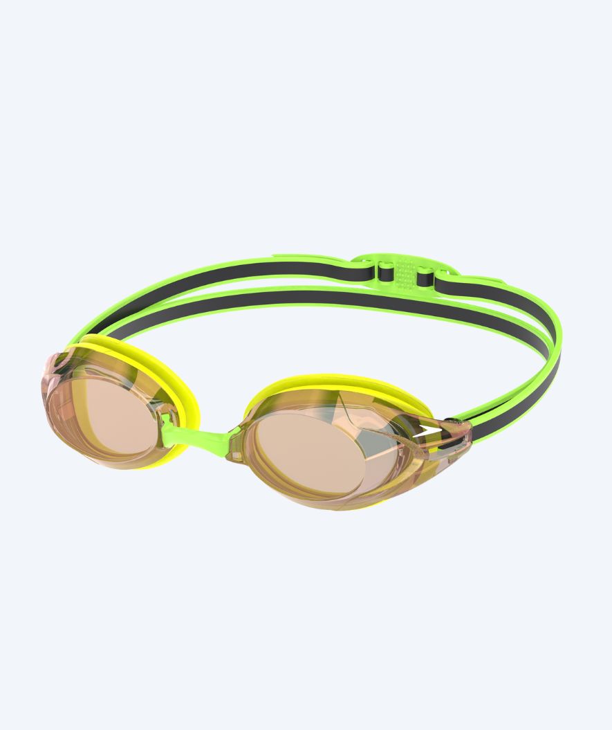 Speedo Elite swimming goggles - Vanquisher 3.0 Mirrored - Green/bronze
