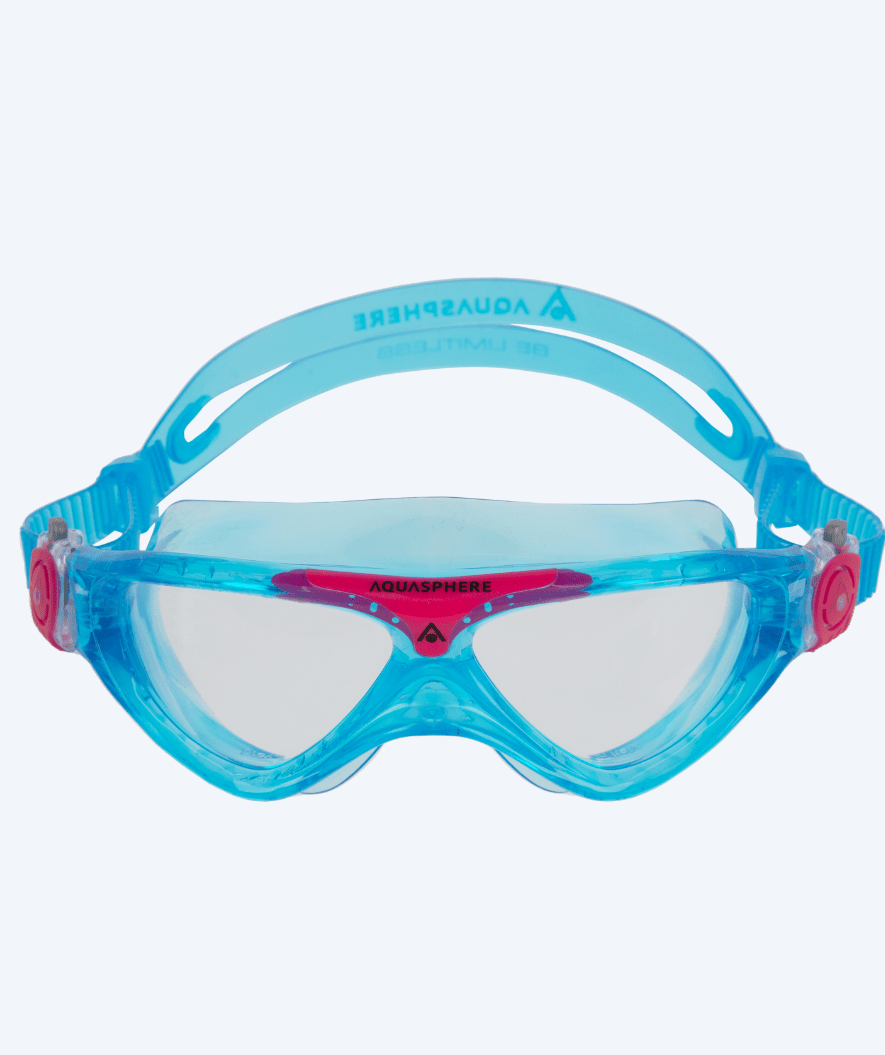 Aquasphere swim mask for kids (from 3 years) - Vista - Clear/pink
