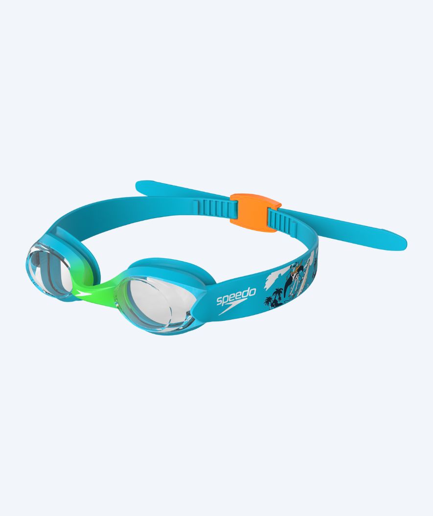 Speedo swimming goggles for kids (2-6) - Infant Illusion - Light blue/clear