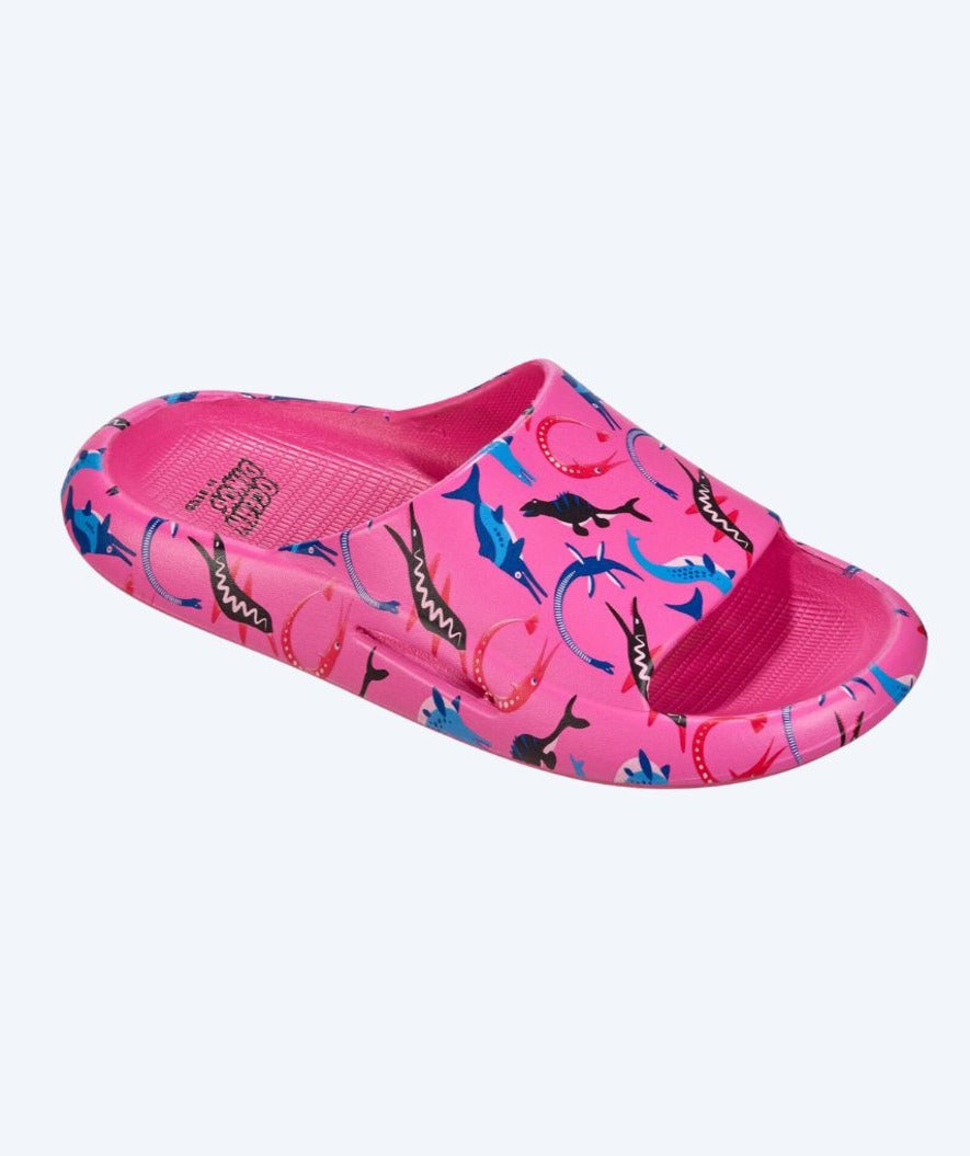 Beco swim sandals for kids - Ocean Dinos - Pink