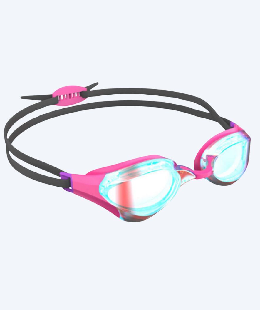 Watery Elite swim goggles - Rattle Pro Mirror - Pink/red