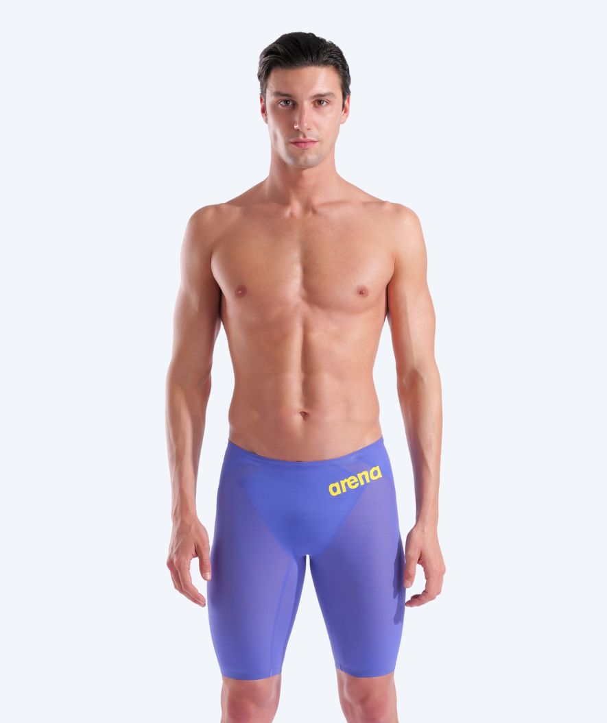 Arena competition swim trunks for men - Carbon Air 2 - Future Dusk/coral (Limited 2025)