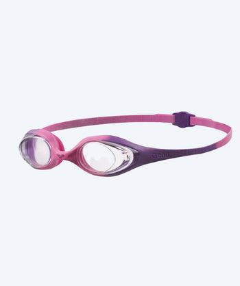 Arena swimming goggles for kids (6-12) - Spider - Light pink/purple