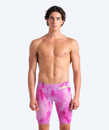 Arena competition swim trunks for men - Carbon Air 2 - Light pink (Limited 2025)