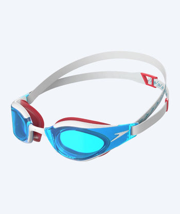 Speedo Elite swim goggles - Fastskin Hyper Elite - White/blue