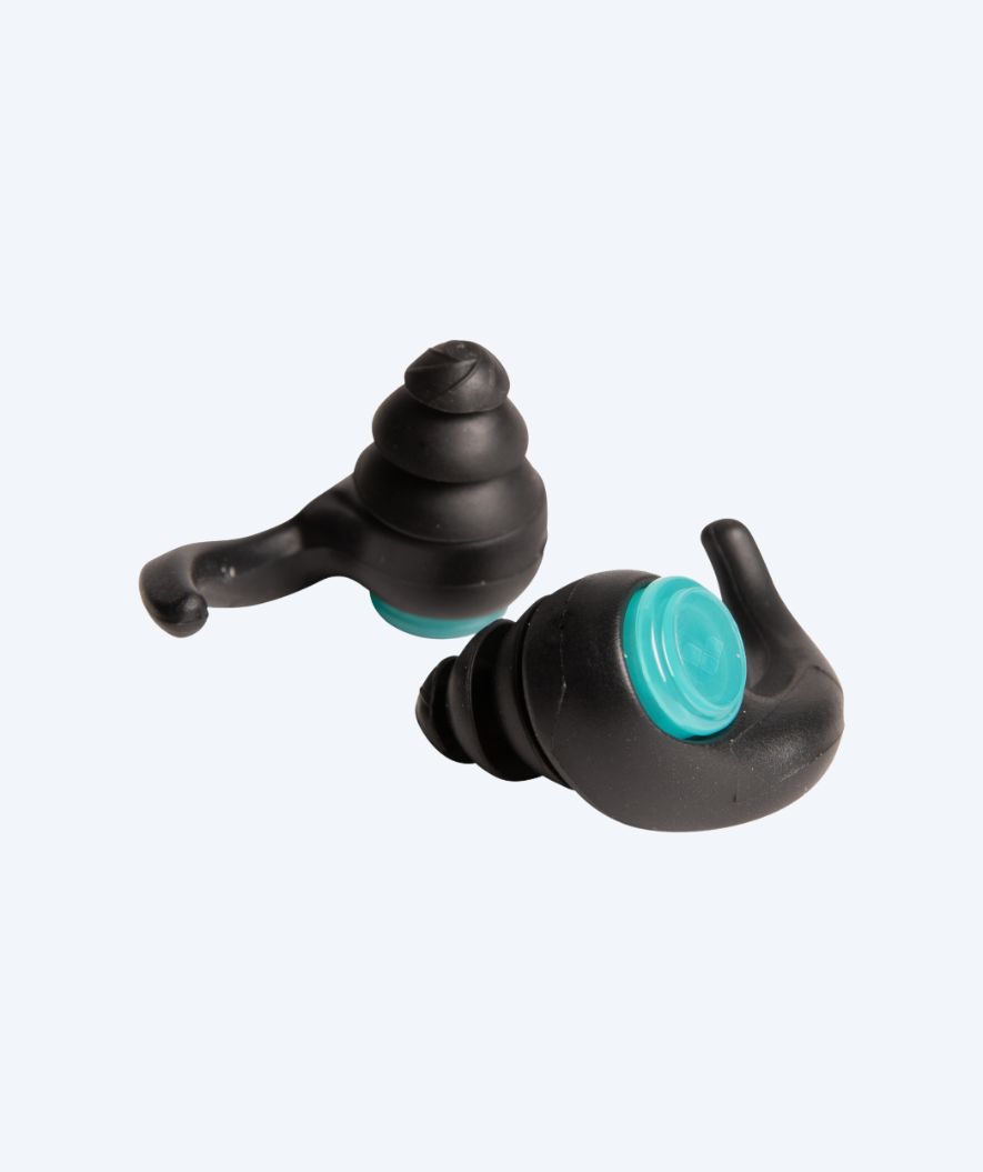 Arena earplugs for juniors - Black/light blue