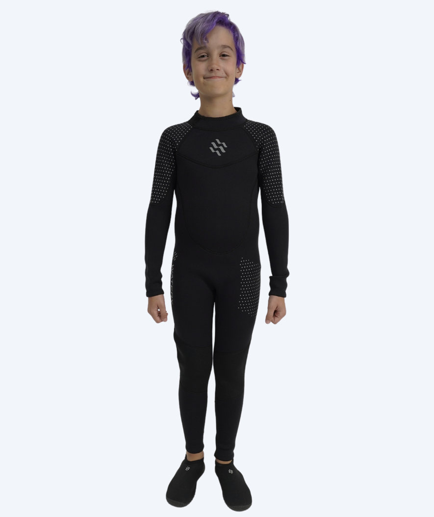 Watery wetsuit for kids - Hedgehog (3mm) - Black