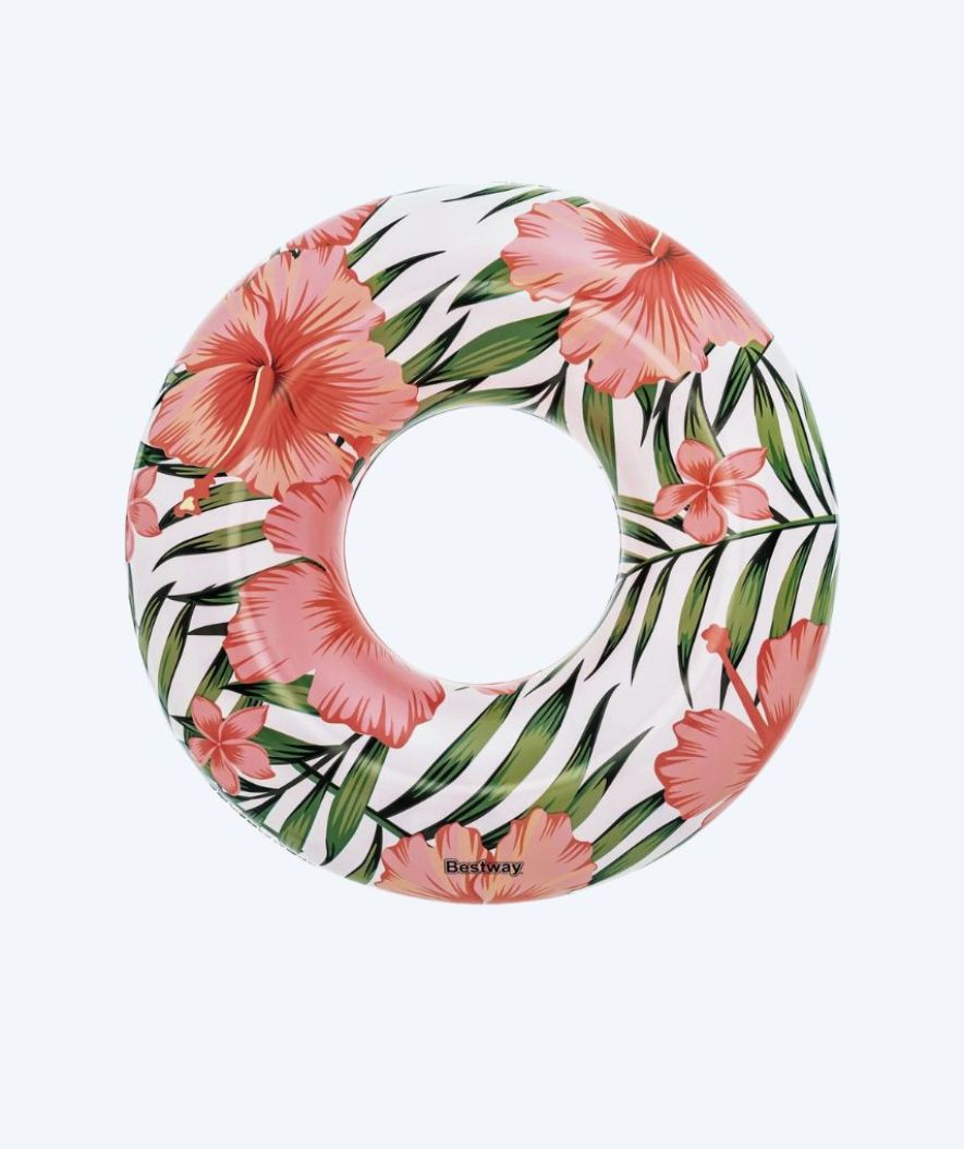 Bestway swimming ring - Tropical Palms - Pink