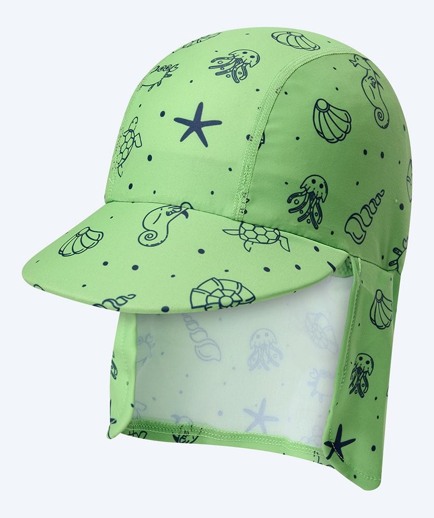 Watery sunhat for kids - Cascade - Green