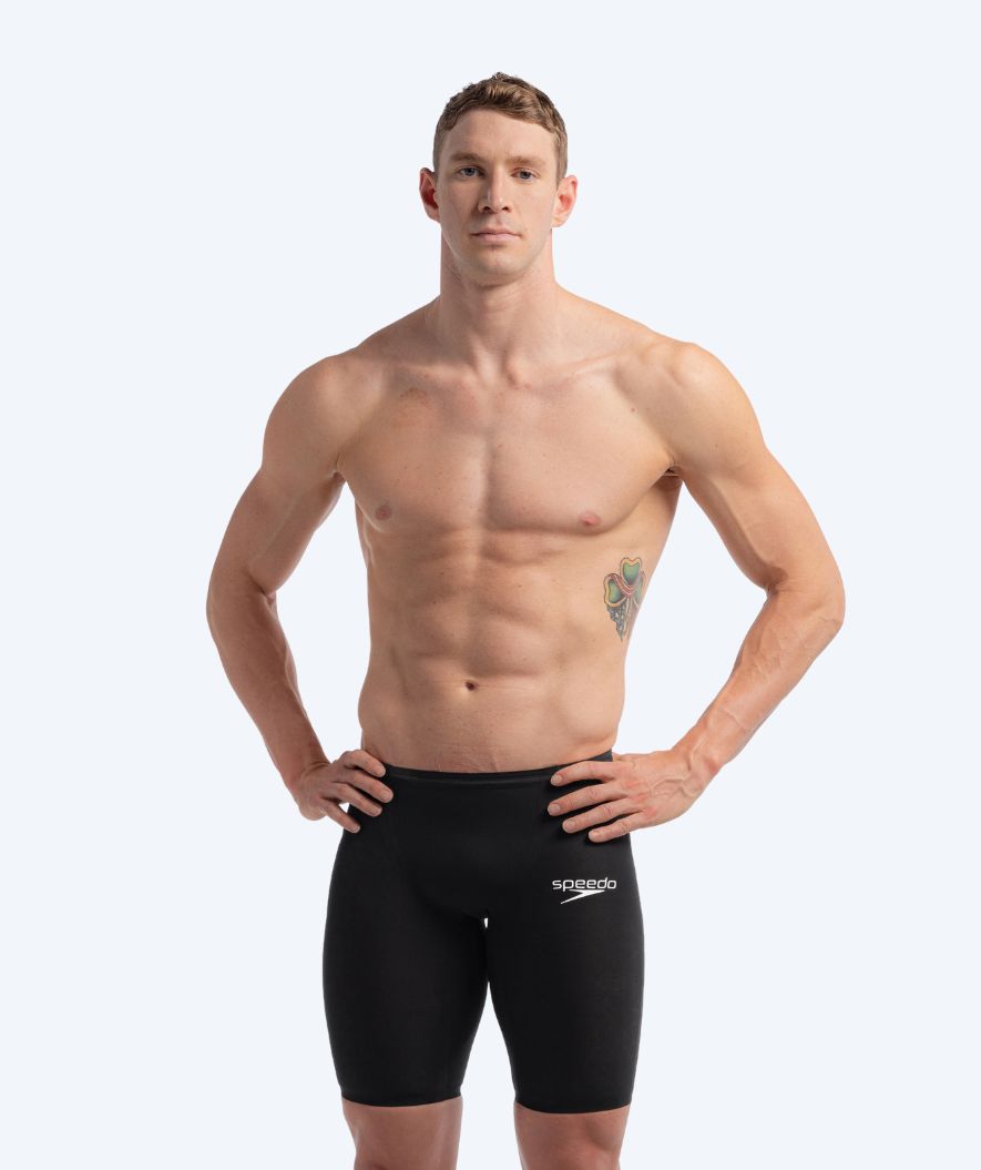 Speedo competition swim trunks for men - LZR Pure Valor 2.0 - Black