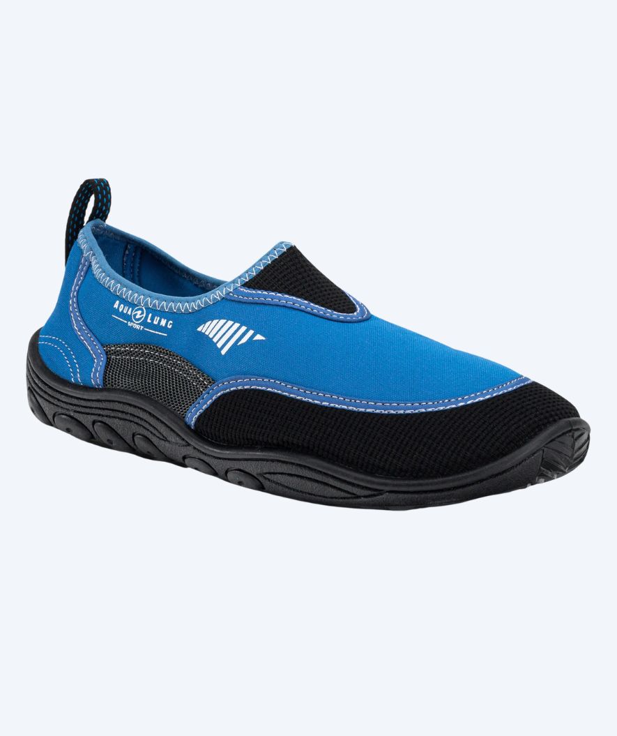 Aquasphere neoprene swim shoes for adults - Beachwalker RS - Blue/black