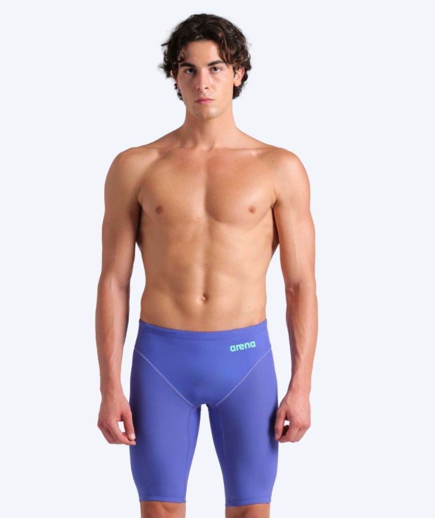 Arena competition swim trunks for men - Impulso - Purple