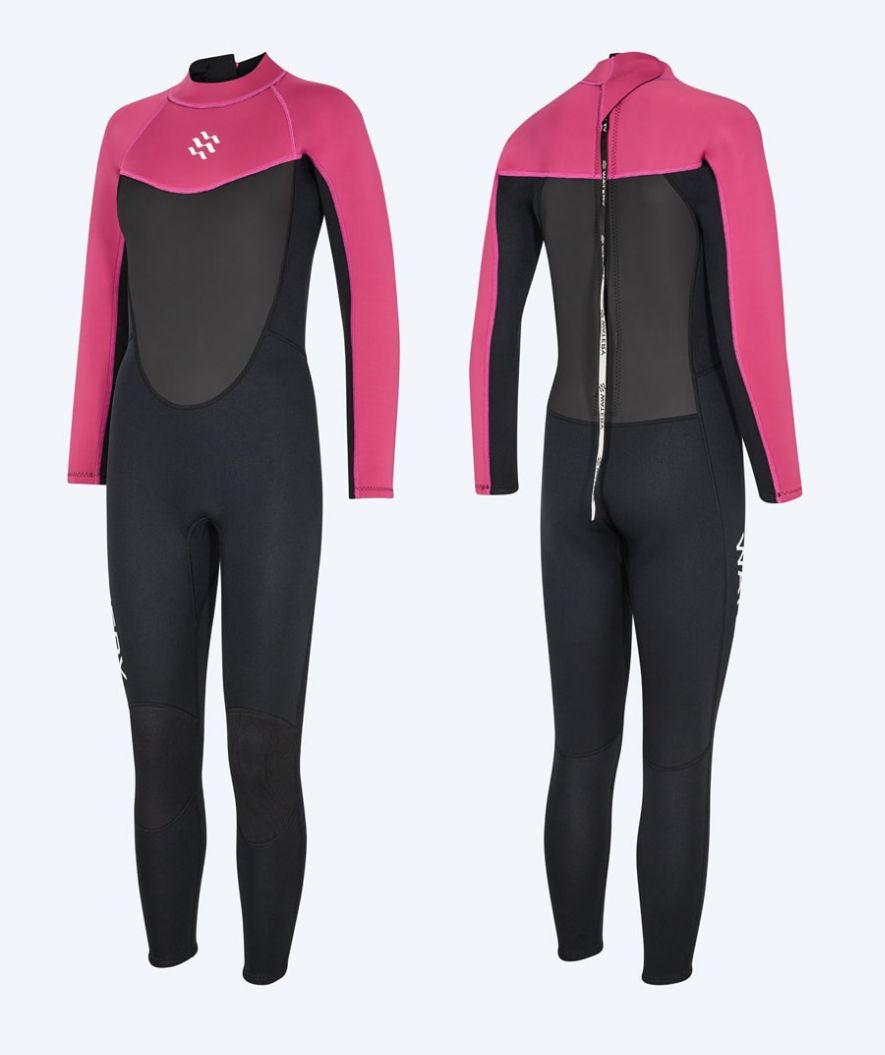 Watery wetsuit for women - Gecko (3mm) - Dust Pink