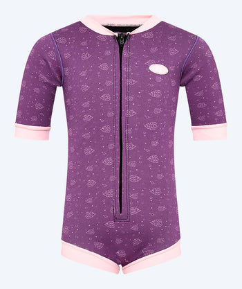 Watery wetsuit for kids - Baia Full-Body - Atlantic Purple