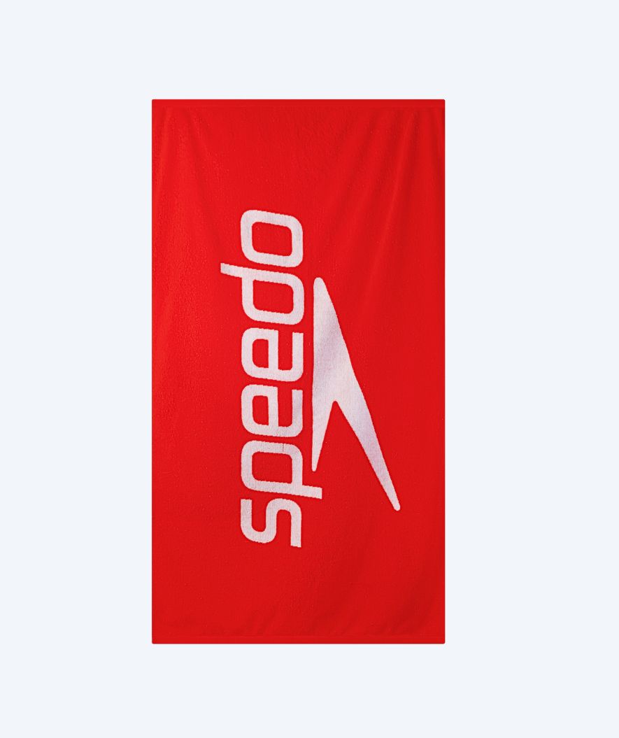 Speedo bath towel - Logo - Red/white