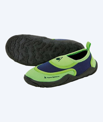 Aquasphere neoprene swim shoes for kids - Beachwalker - Green