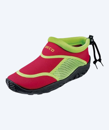 Beco neoprene swim shoes for kids - Red/green