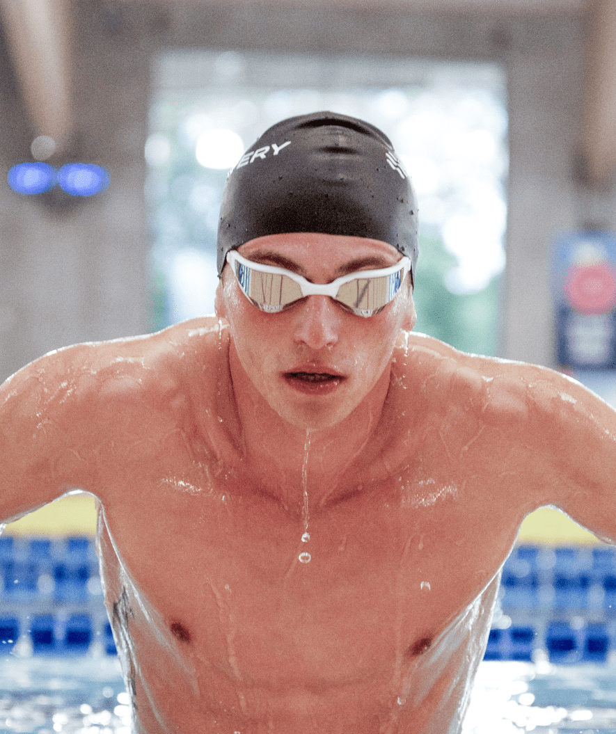 Watery swimming goggles - Instinct Ultra Mirror - Black/gold