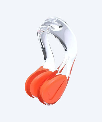 Nike Nose Clip - Clear/Orange