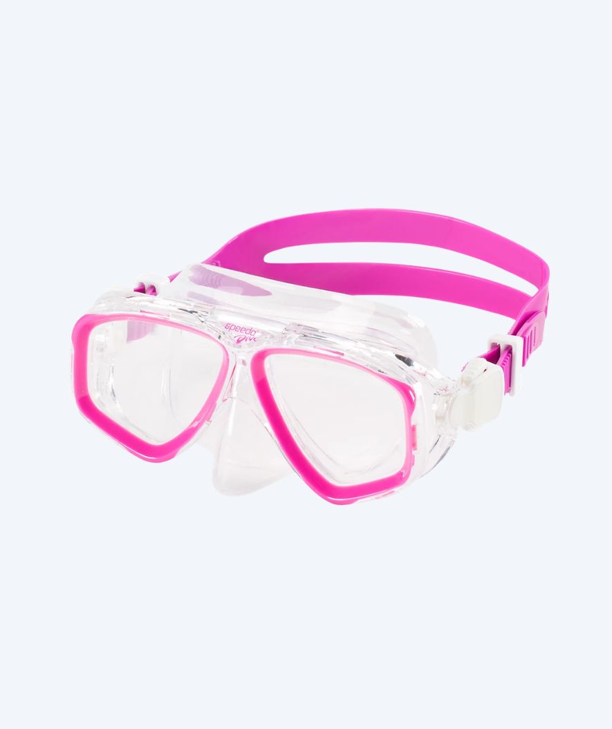 Speedo diving mask for junior (6-16) - Adventure - Pink/clear