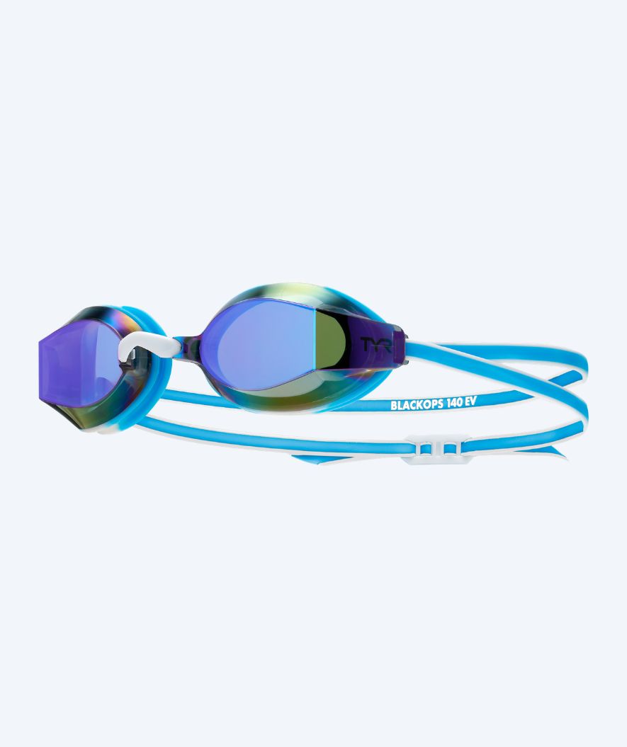 TYR swimming goggles - Blackops 140 EV Mirrored - Blue/white