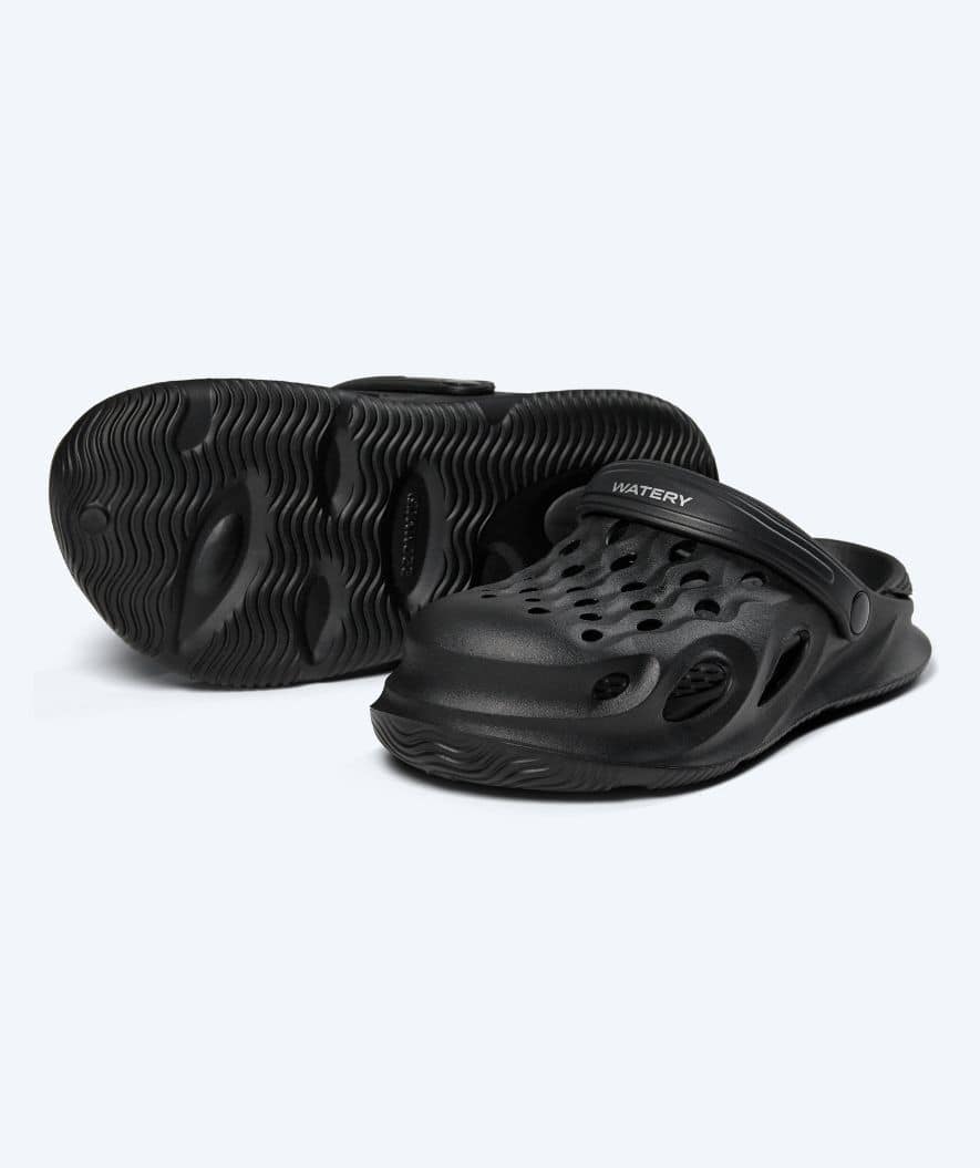 Watery swim sandals for kids - Delmar - Black