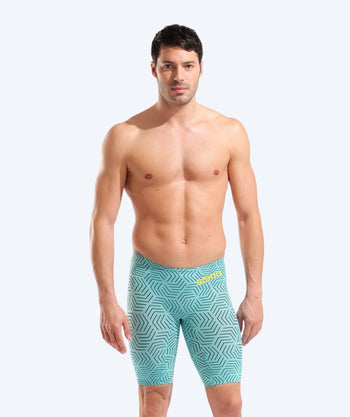 Arena racing jammers for men - Carbon Air 2 - Blue/yellow