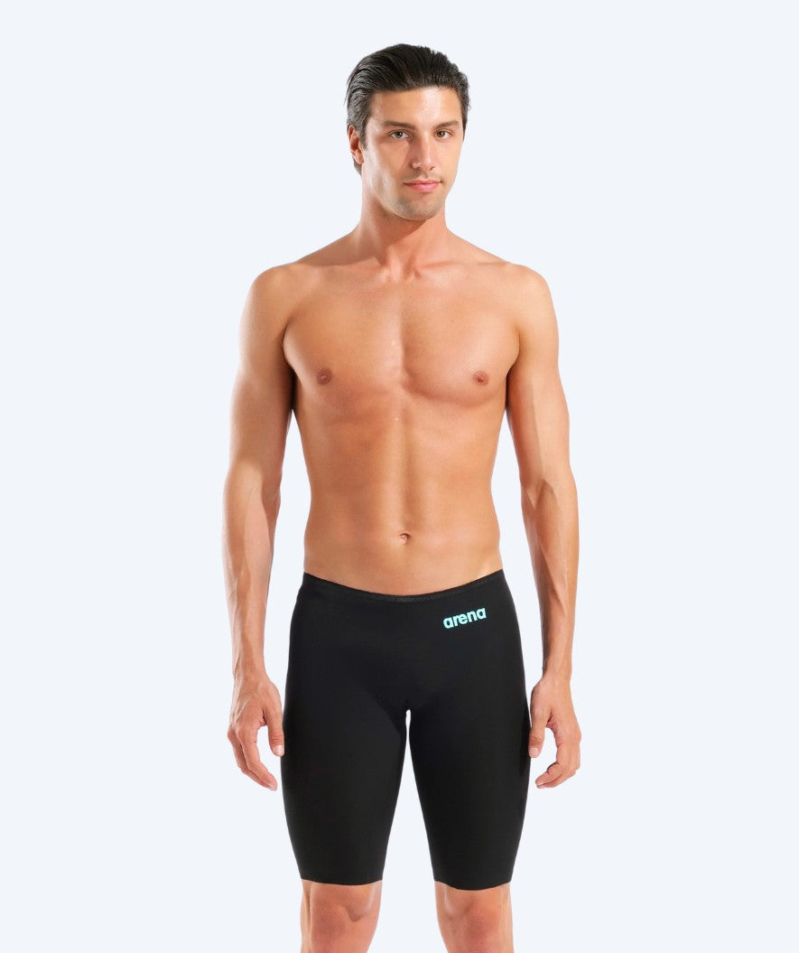 Arena racing jammers for men - Veloce - Black/light blue