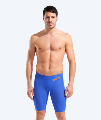 Arena racing jammers for men - Carbon Air 2 - Blue/orange