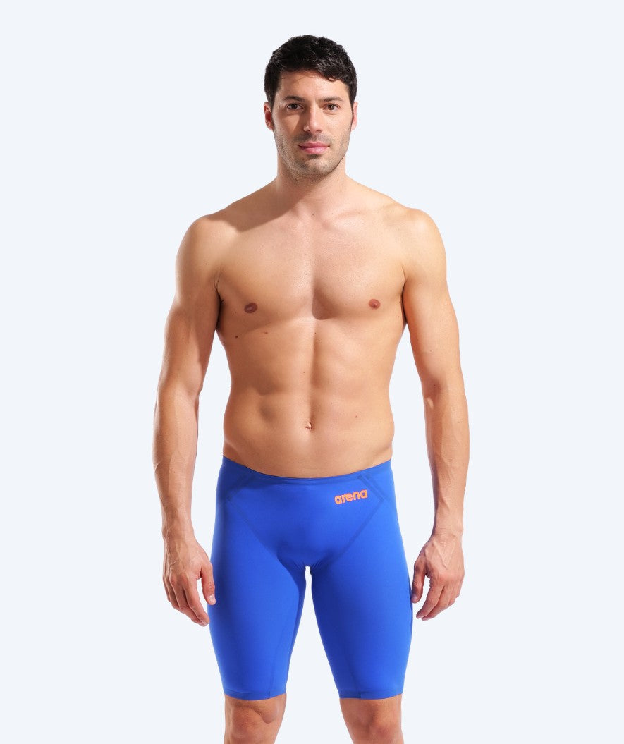 Arena racing jammers for men - Veloce - Blue/orange