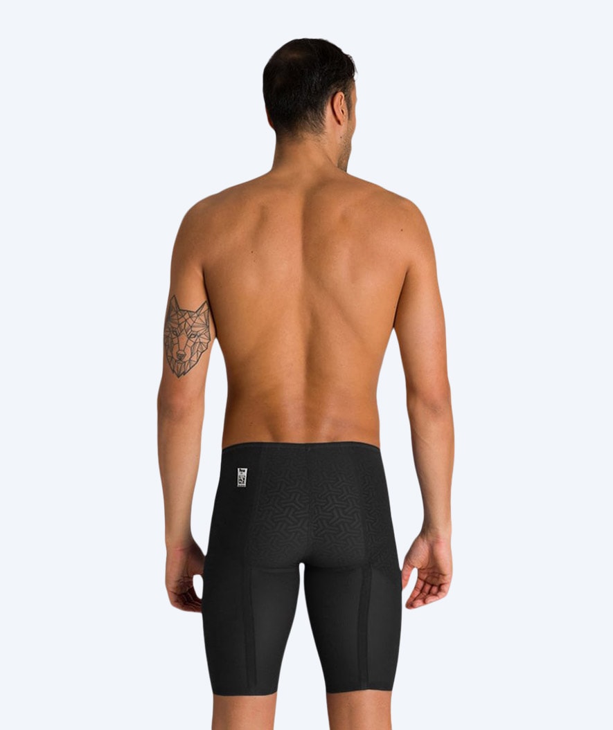 Arena racing jammers for men - Carbon Glide - Black