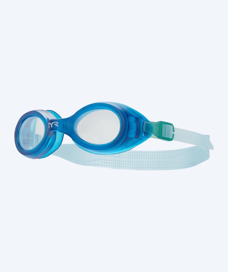 TYR swim goggles for kids - Aqua Blaze - Blue
