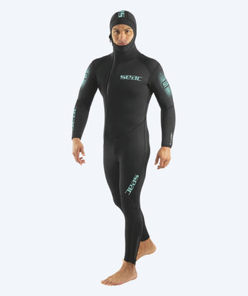 SEAC scuba wetsuit for men - Liberty 5 MM - Black/Multi