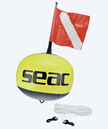 SEAC diving buoy - Sferica - Yellow/orange
