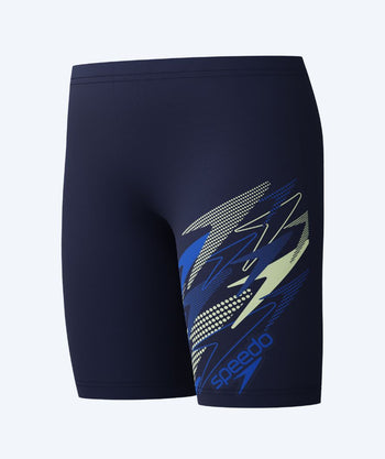 Speedo jammer for boys - Medley Logo - Dark blue/Blue