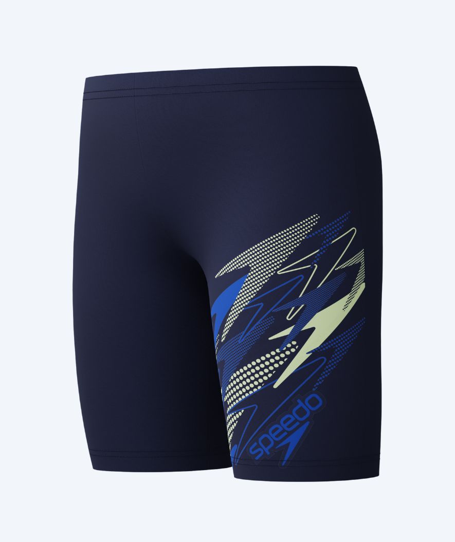 Speedo jammer for boys - Medley Logo - Dark blue/Blue