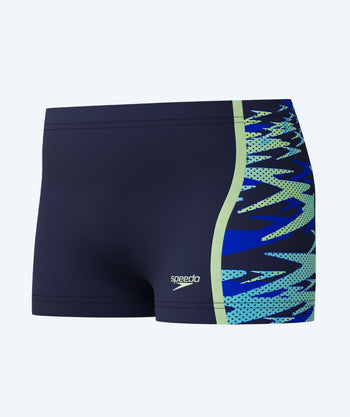 Speedo aquashorts for boys - Hyperboom Splice - Dark blue/Light blue