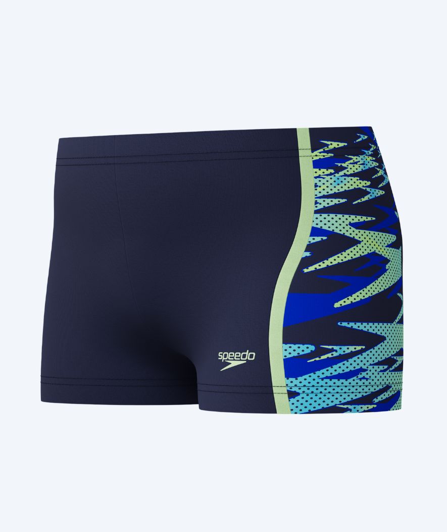 Speedo aquashorts for boys - Hyperboom Splice - Dark blue/Light blue